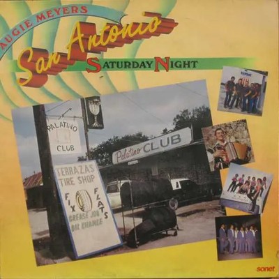 LP Flaco Jimenez / Los Paisanos San Antonio Saturday Night NEAR MINT Sonet