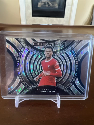 23-24 Panini Obsidian Cody Gakpo White Pulsar Tunnel Vision /11