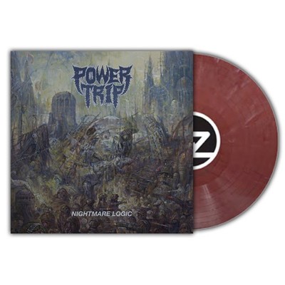 Power Trip 'Nightmare Logic' LP Black Cherry Vinyl NEW SEALED
