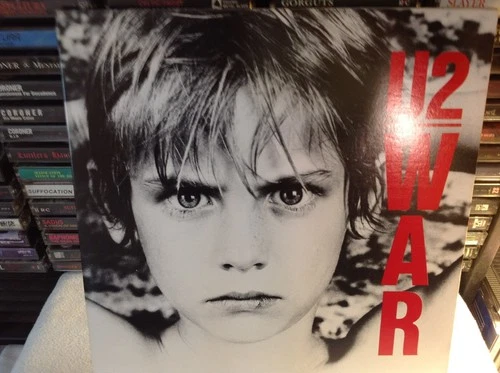 U2 WAR POP ROCK VINYL '83 ISLAND OG GATEFOLD SUNDAY BLOODY SUNDAY BONO EX OOP