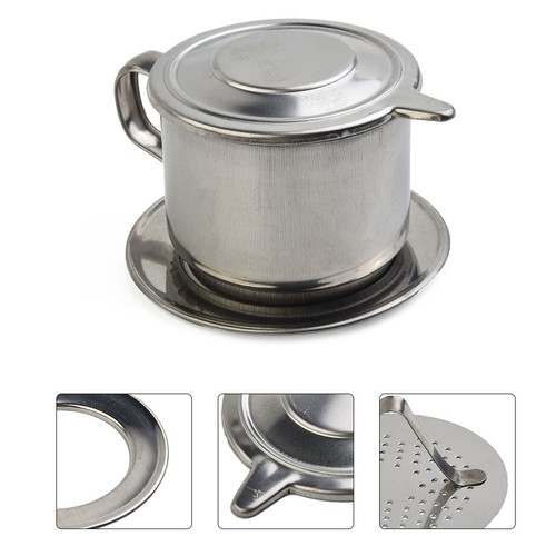 Stainless Steel Coffee Filter Cup for Enhanced Coffee Aroma and Flavor - Picture 5 of 48