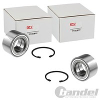 2X NTY Radnabe Hinten Beidseitig Passend FÜR Jeep Grand