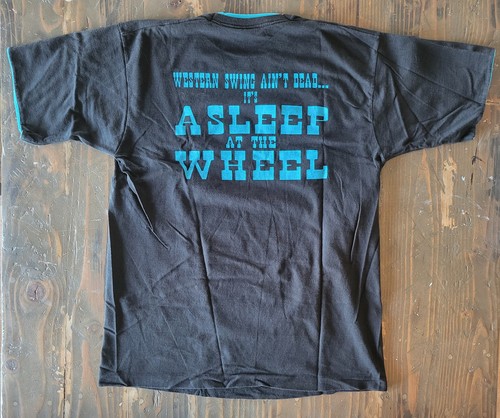 Rare Vintage - Asleep at the Wheel Band Tee T Shirt - Size Large 100% Cotton USA - Picture 8 of 11