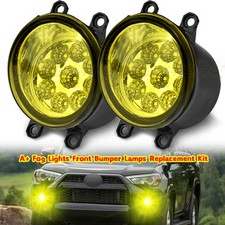 Yellow Led Front Bumper Fog Lights Driving Lamps For Toyota 4runner 2014-2020 Yellow Led Front Bumper Fog Lights Driving Lamps For Toyota 4runner 2014-2020