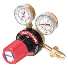Radnor Rad64003033 Gas Regulator, Acetylene, Single Stage, 0.885"-14 Inlet,