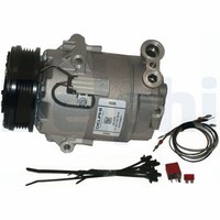 Delphi Kompressor Klimaanlage TSP0155458 FüR Opel Zafira Astra A04 GTC 12V A05