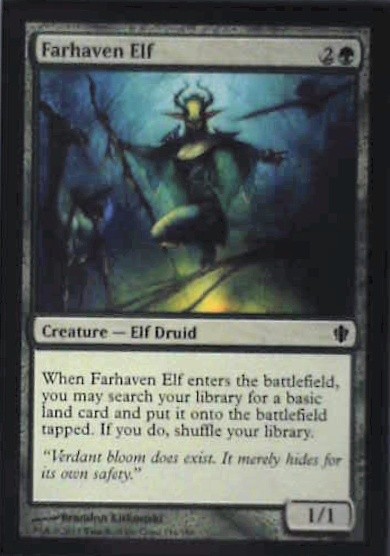 Farhaven Elf - Commander 2013: #144, Magic: The Gathering Lp C283