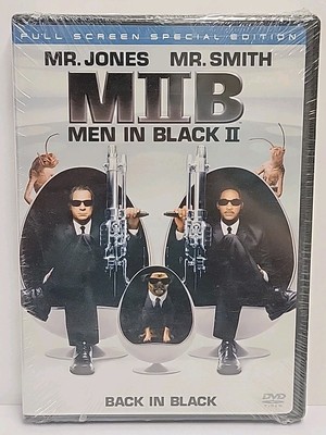 Men in Black 2 (DVD, 2002) New Sealed Will Smith Full Screen Special Edition