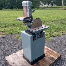 Rockwell Delta 6" X 48" Belt & 12" Disc Sander Grinder Combo With Enclosed Stand