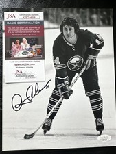 Rene Robert Signed Buffalo Sabres 8x10 Photograph  JSA  COA  CE74619