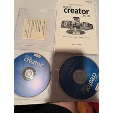 Roxio Creator 2010 Pro w/ Guide PC DVD preserve music photo video suite tool