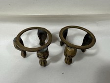 Bard's Brass-toned Egg Stand/Holder, Swirl Leg, 2 Diameter, Pack Of 2