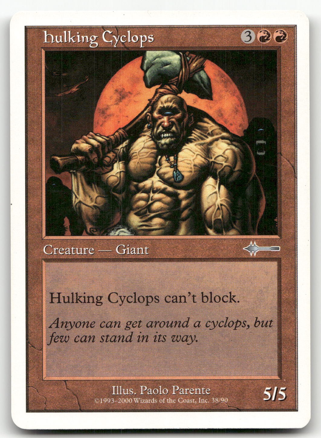 Hulking Cyclops #38 (LP) Beatdown Box Set BTD Magic MTG