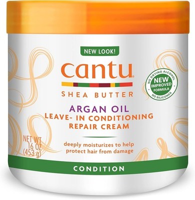 Cantu Arganöl Leave in Conditioning Repair Creme 453g