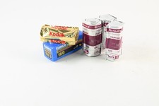 Lot Of 5 Rolls - Kodak, Fuji, Konica Professional Negative 120 Film Expi G475