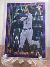 🔥Topps 2025 Chrome Jesse Winker Purple Raywave Refractor #036/ 250 Mets🔥