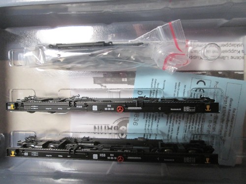 Tillig 05974 Set mit 2 Rollwagen Rf4 H0e | Zustand: Neu