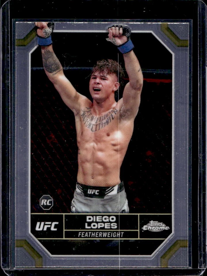 2024 Topps Chrome UFC Diego Lopes RC Rookie #26