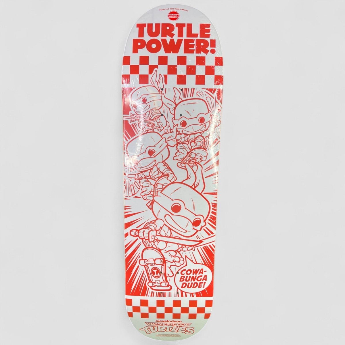 TMNT Skateboard Deck Teenage Mutant Ninja Turtles Funko Pop