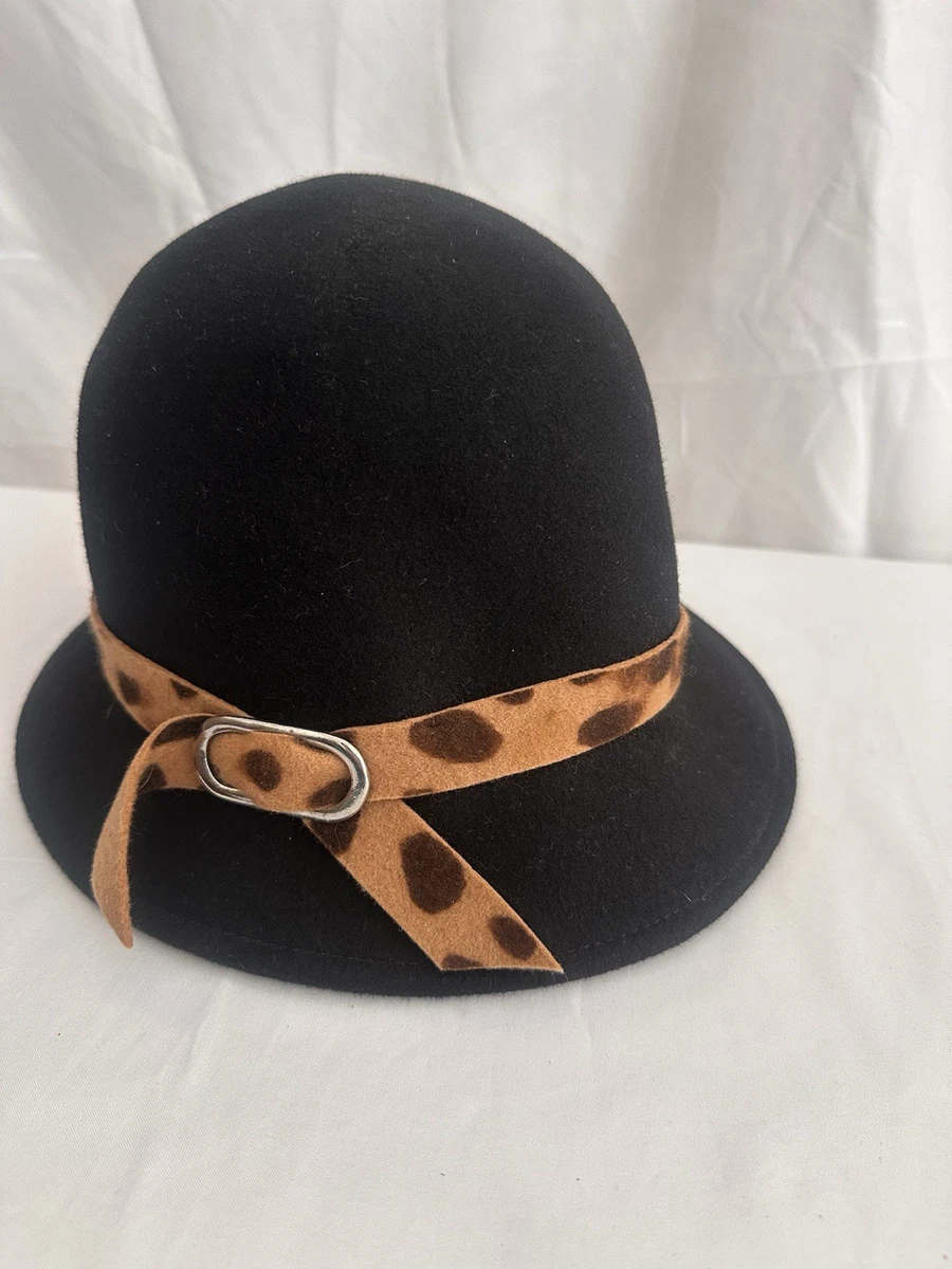 Charter Club NWT Leopard Print Hat with Braided Band Charter Club | Accessories | Charter Club Luxury 0 Cashmere  main image 2