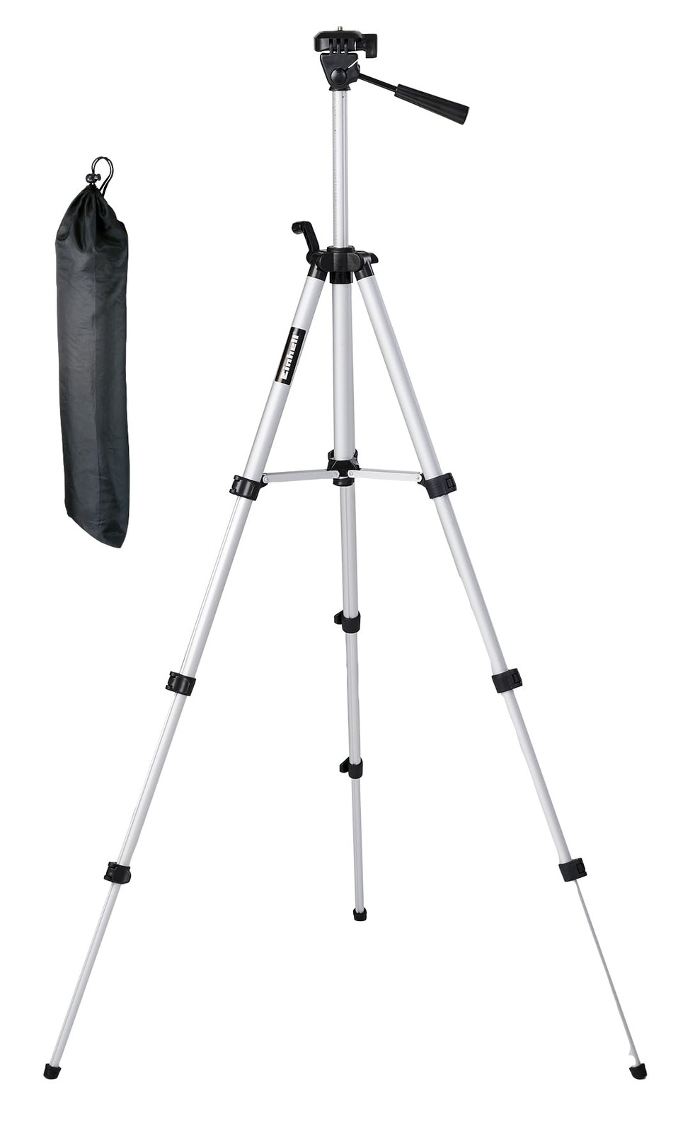 Trépied laser télescopique 37-110 cm en aluminium pour niveau rotatif