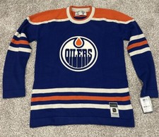 Edmonton Oilers Vintage CCM NWT NHL Sweater Rare Retro XL