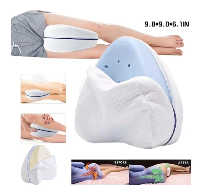 Cojin Para Piernas Almohada Para Dormir 100% Comoda De Lado Para