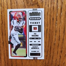 🏈 2022 Tee Higgins Panini Contenders WR Clemson Tigers & Cincinati Bengals 👀