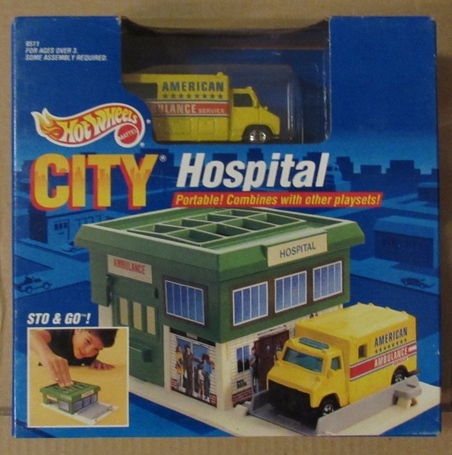 hot wheels portable playset