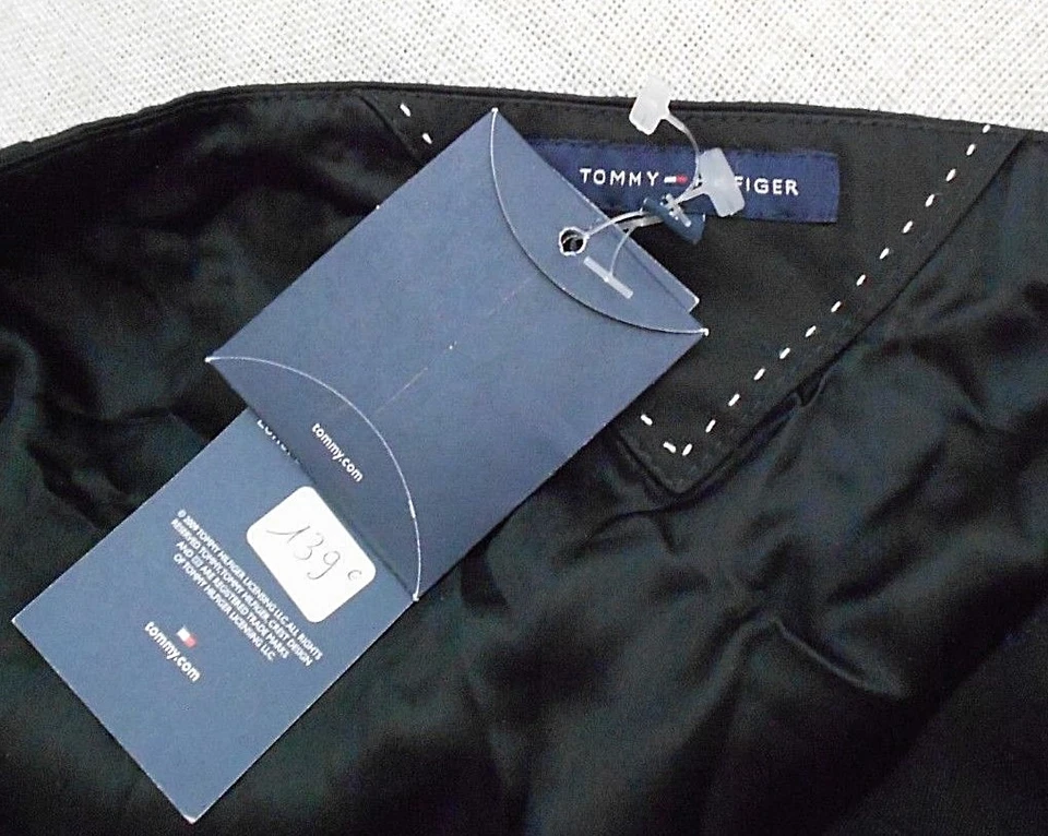 Joli gilet noir garçon de café TOMMY HILFIGER T 6 "Neuf + étiquette" - Photo 4/4