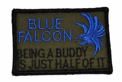 Blue Falcon - 2x3 Patch