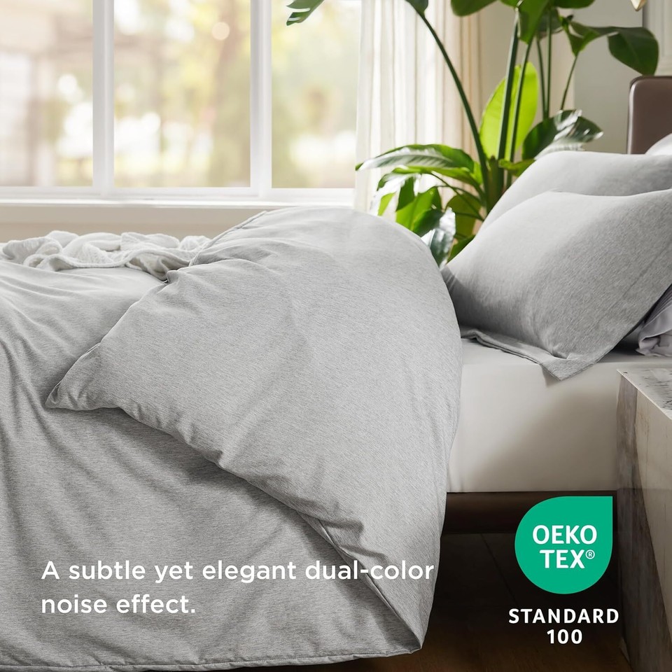 Duvet Cover Queen Size Super Soft Cationic Dyed Duvet Cover for Kids