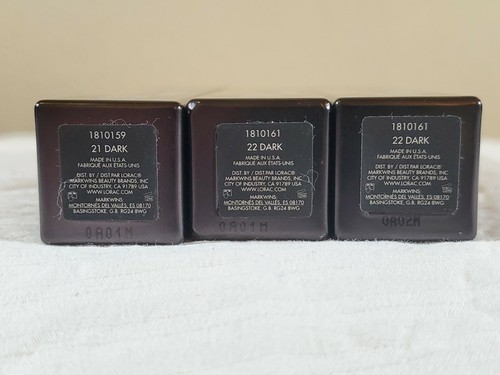 LORAC PRO Soft Focus Longwear Foundation 30 mL / 1 Fl Oz New, 21 & 22 Dark - Picture 2 of 3