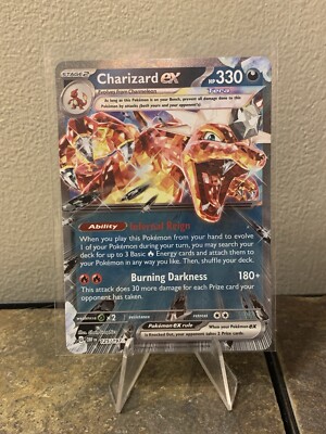 Charizard ex 125/197 Sv03: Obsidian Flames Holo Pokemon | eBay Charizard ex 125/197 Sv03: Obsidian Flames Holo Pokemon | eBay