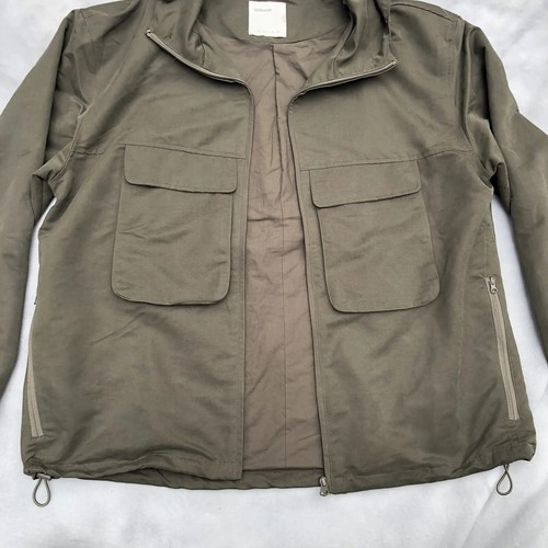 Satta Geo Jacket Menâs XL Green Anorak Military Cargo Excellent Condition | eBay