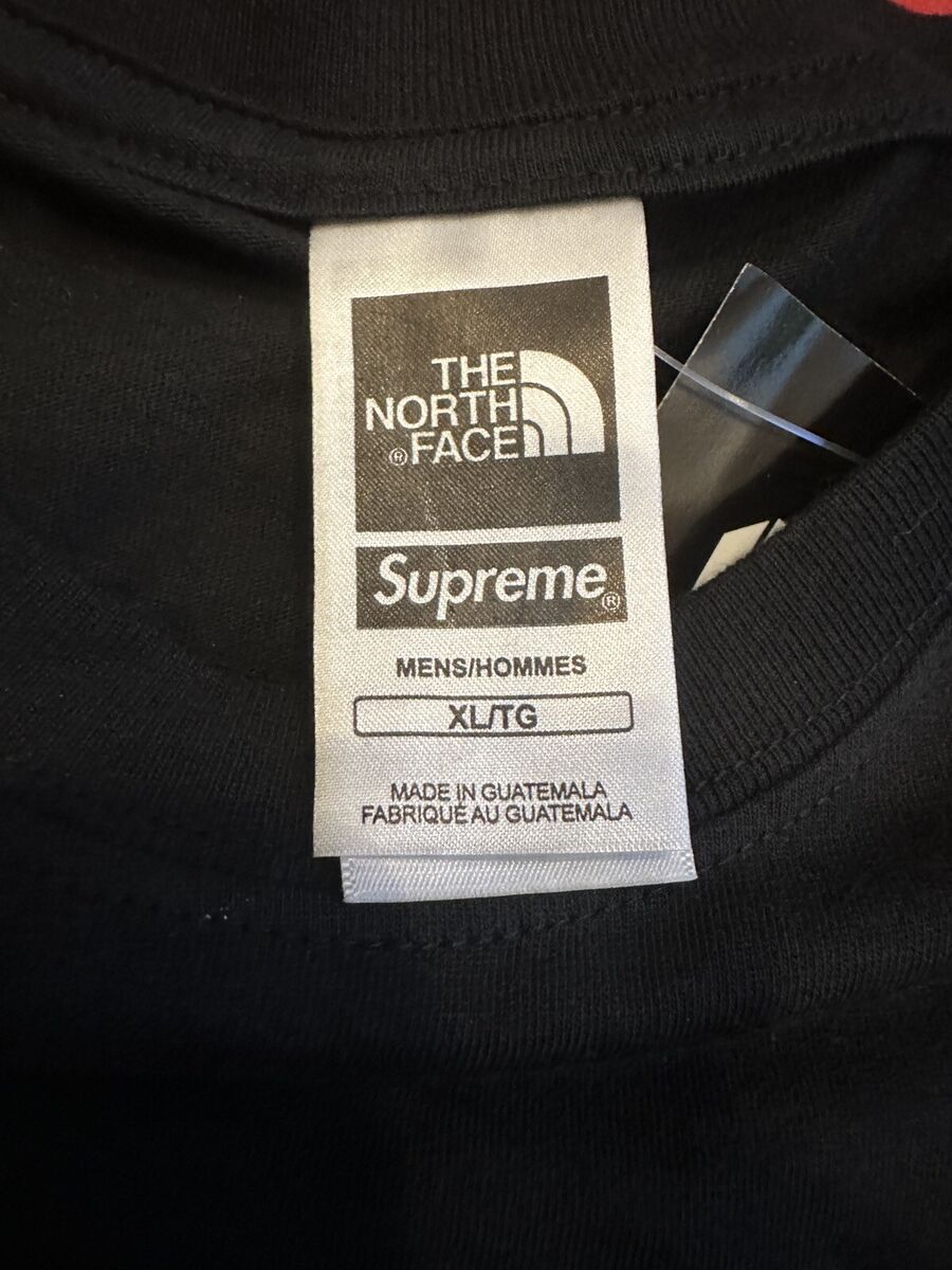 Supreme x The North Face Metallic Box Logo Chrome T-Shirt Supreme x The North Face Metallic Box Logo Chrome T-Shirt