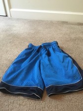 Starter Shorts Boys Athletic Mesh Shorts Reversible Size Small