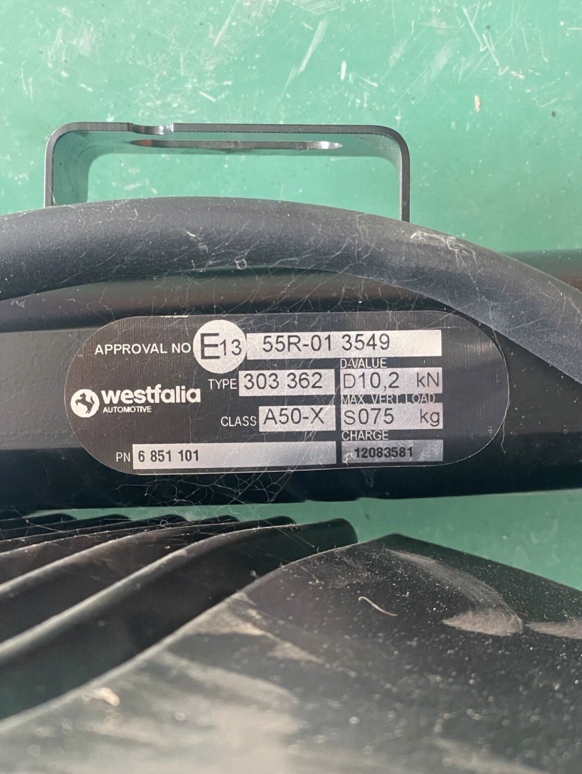 Original BMW Anhängerkupplung elektrisch schwenkbar F34 3er GT AHK 