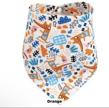 Baby Saliva Towel, Toddler Drool Bandana, Cotton 2 Layer Triangular Scarf