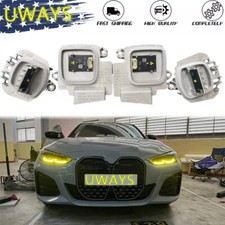 Yellow Angel Eye Drl Led Module For Bmw G22 G23 G26 4 Series 2021-2024 Headlight Yellow Angel Eye Drl Led Module For Bmw G22 G23 G26 4 Series 2021-2024 Headlight