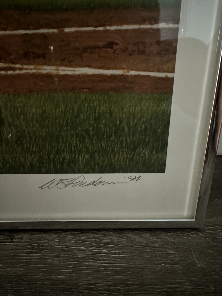 Litografía Bill Purdom 210/600 Mickey Mantle "Seven Up Classic" 22 x 30 Foto 3 de 4