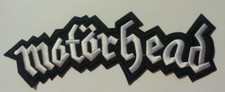 Motorhead England Embroidered Applique Jacket Patch 9 3/4" x 3 1/8" Iron or Sew