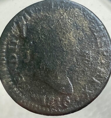 200 Year Old Old Large 1816 Spanish 8 Maravedis King Ferdinand VII Rare Coin