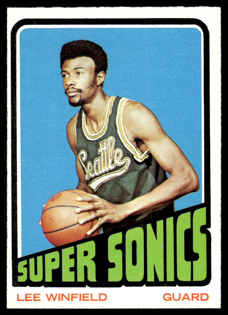 1972-73 Topps Lee Winfield Seattle SuperSonics #33