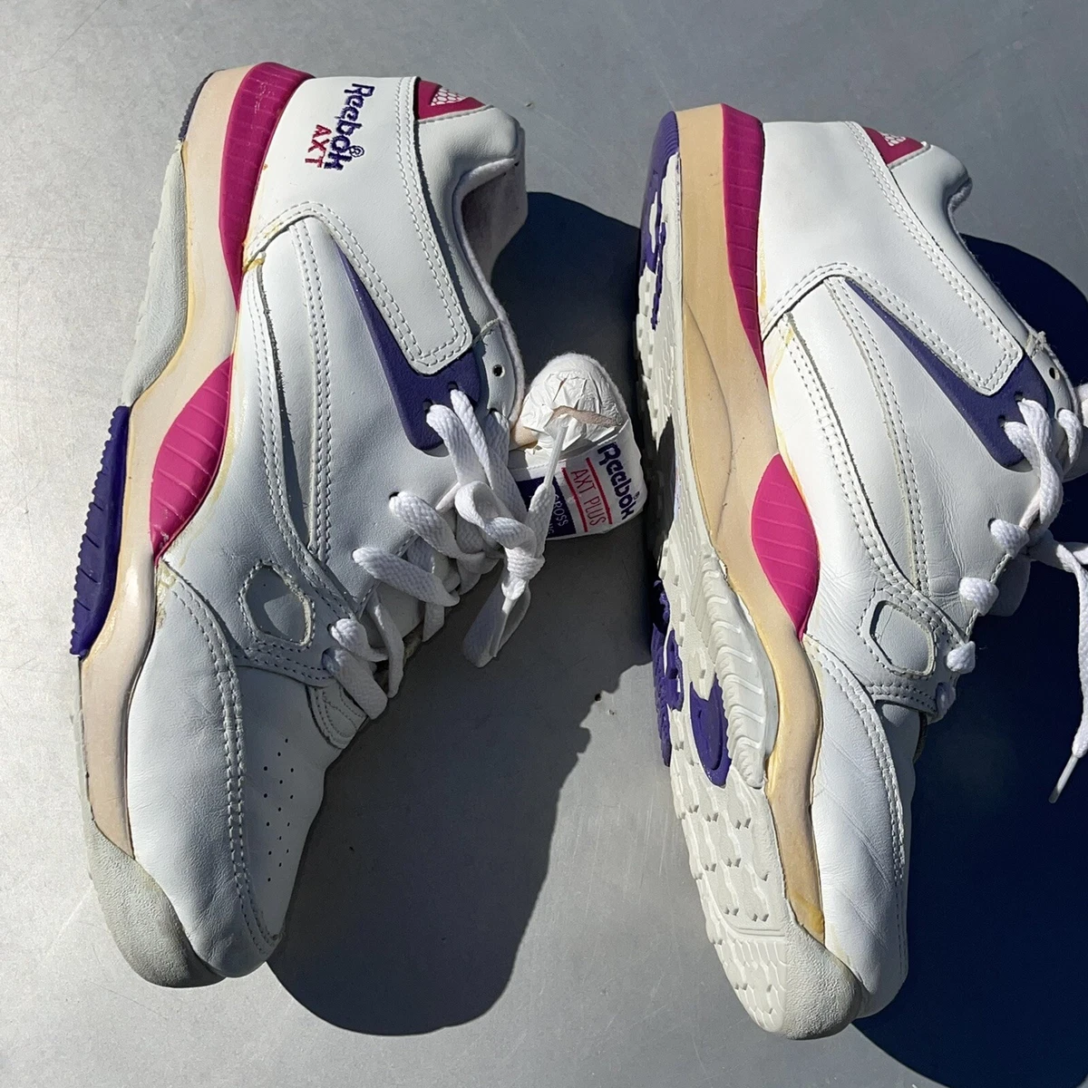 Vintage 90's Reebok AXT Purple/Pink sz 10 R0005 Rare Training HexaLite | eBay