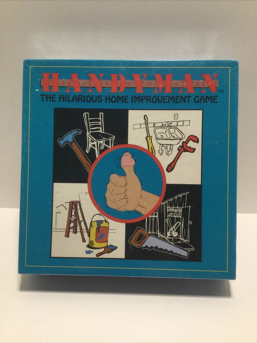 Vintage 1993 Handyman The Hilarious Home Improvement Board Game