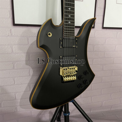 BC Pro X Mockingbird Electric Guitar Matte Satin Black Floyd Rose