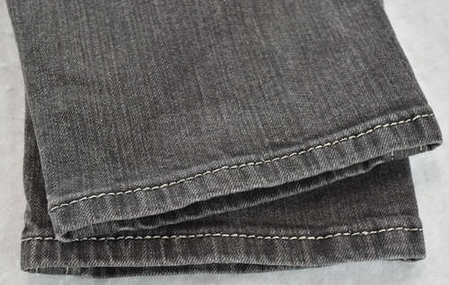 Miss Me Western Skinny Jeans Charcoal Grey Stretch Denim Low Rise Womens Size 31 - Picture 13 of 24