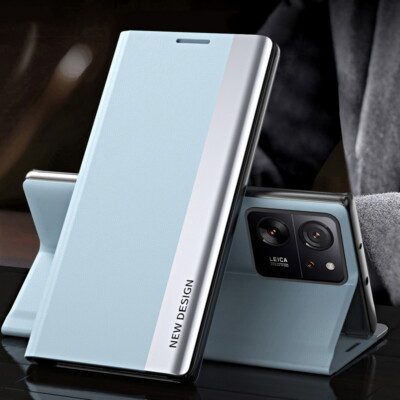 PU Hybird Case For Xiaomi 14T Pro 13T Poco F6 M6 Redmi Note 13 12 11 Flip Cover