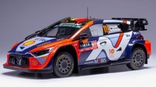1:18 Scale Ixo Hyundai I20 N WRC Safari Rally Road Vehicles